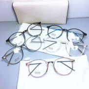 [Mã FASHIONT4FA giảm 10K đơn 50K] Kính tròn 8096 nhận cắt cận viễn loạn